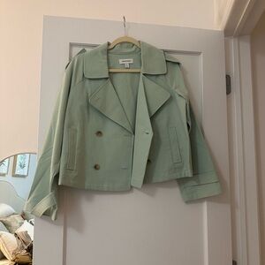 Nordstrom crop trench coat